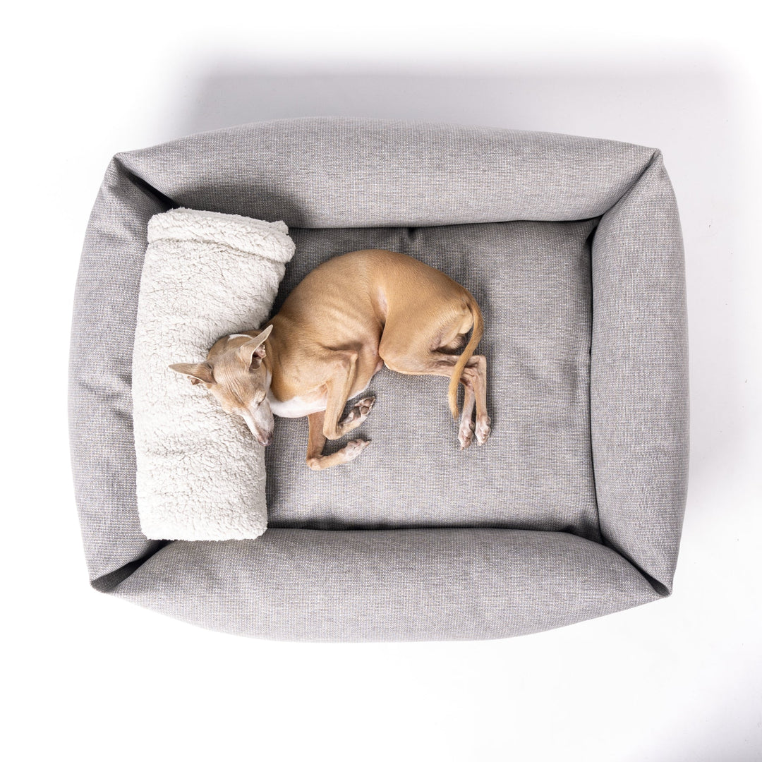 The Bliss Bolster Dog Bed in Weave II