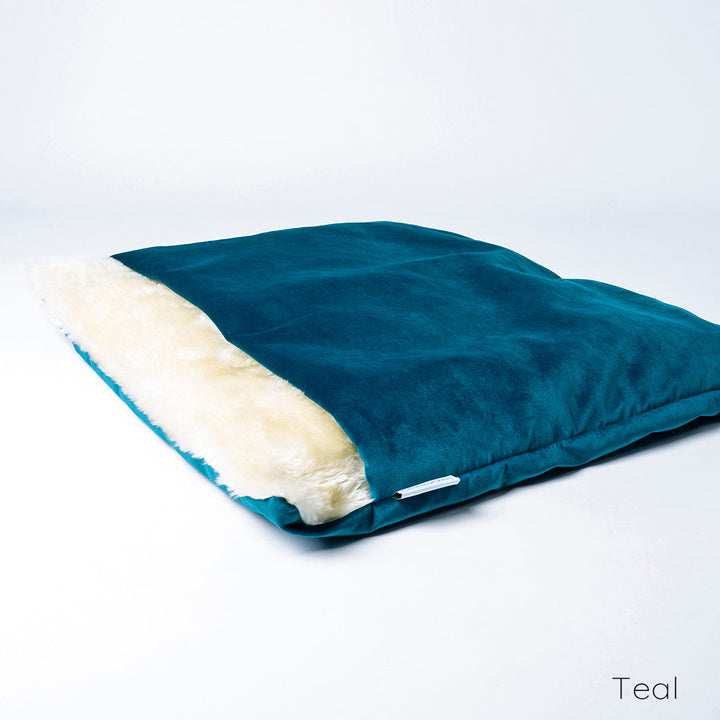 Charley Chau Sleeping Bag for Dogs - Burrow Bag in Velvet Velour