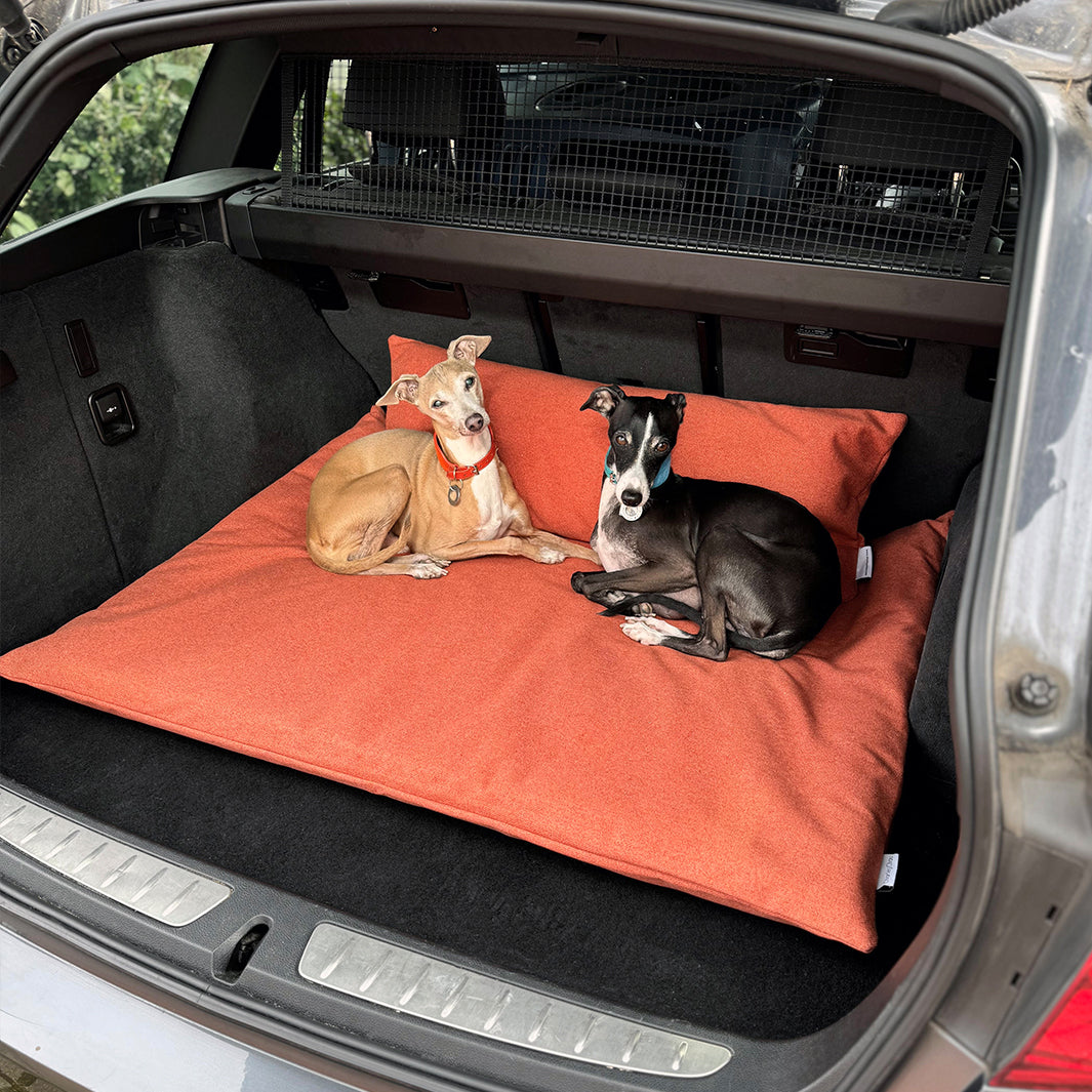 Charley Chau Luxury Dog Travel Pad - pet travel bed for car boot