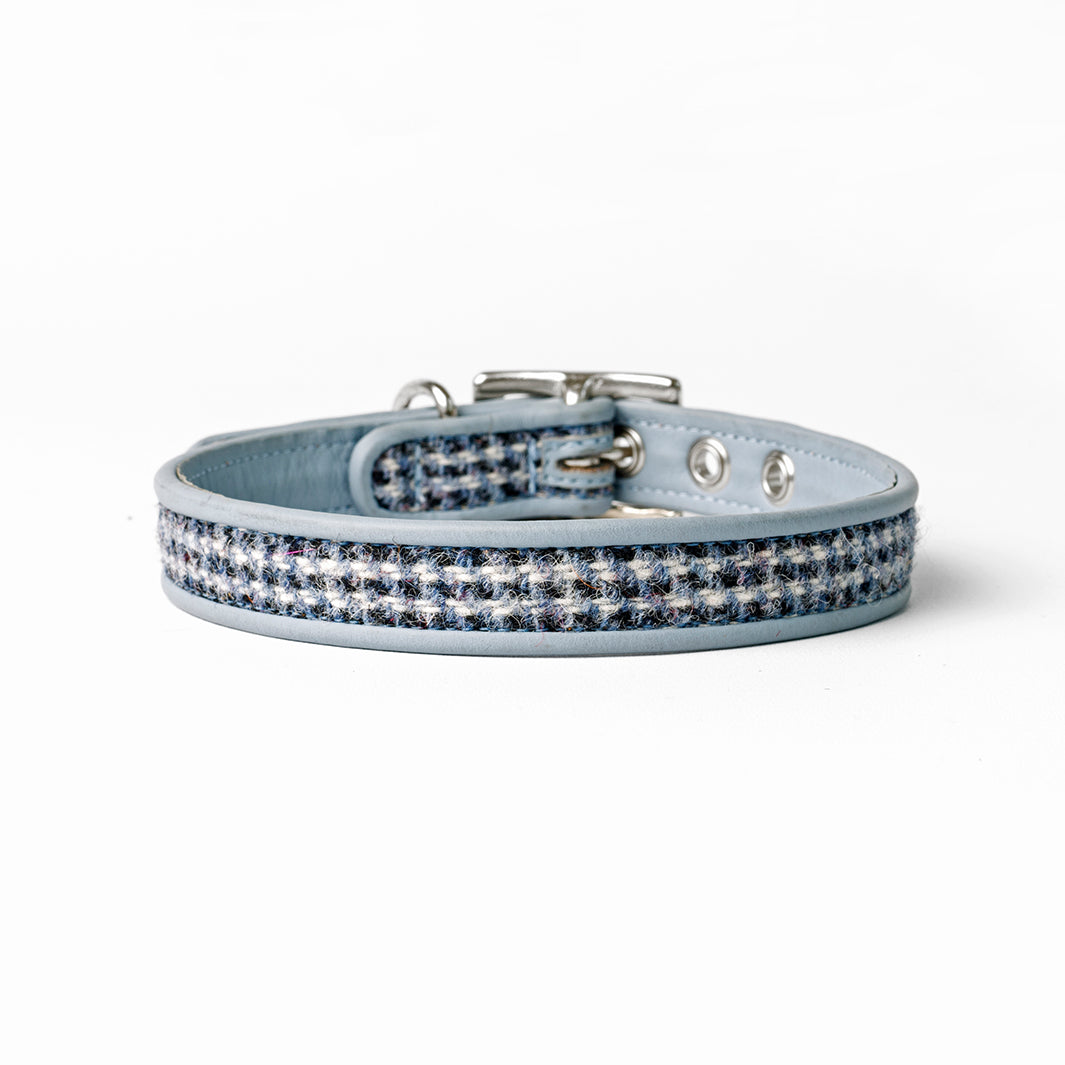 Holly&Lil Harris Tweed Classic Slim Dog Collar