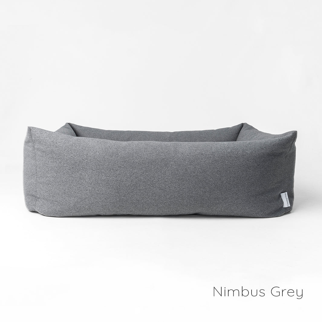 Luxury Bolster Dog Bed by designer Charley Chau