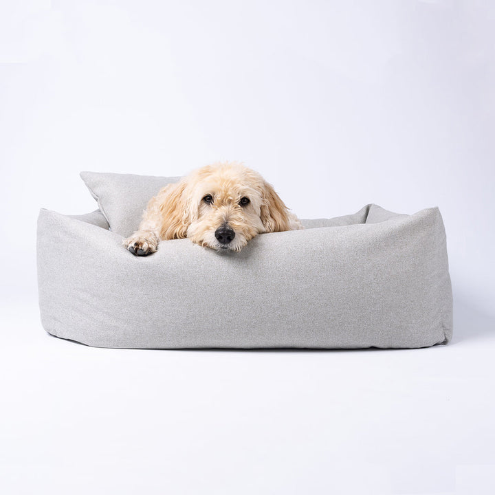 Luxury Bolster Dog Bed by designer Charley Chau