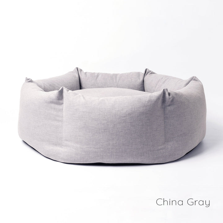 Ducky Donut Dog Bed by Charley Chau - feather filled donut dog bed