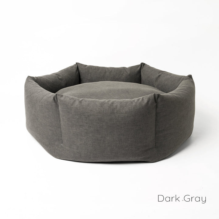 Ducky Donut Dog Bed by Charley Chau - feather filled donut dog bed