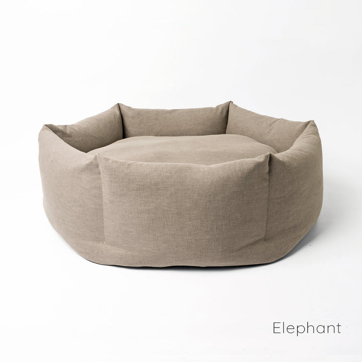 Ducky Donut Dog Bed by Charley Chau - feather filled donut dog bed