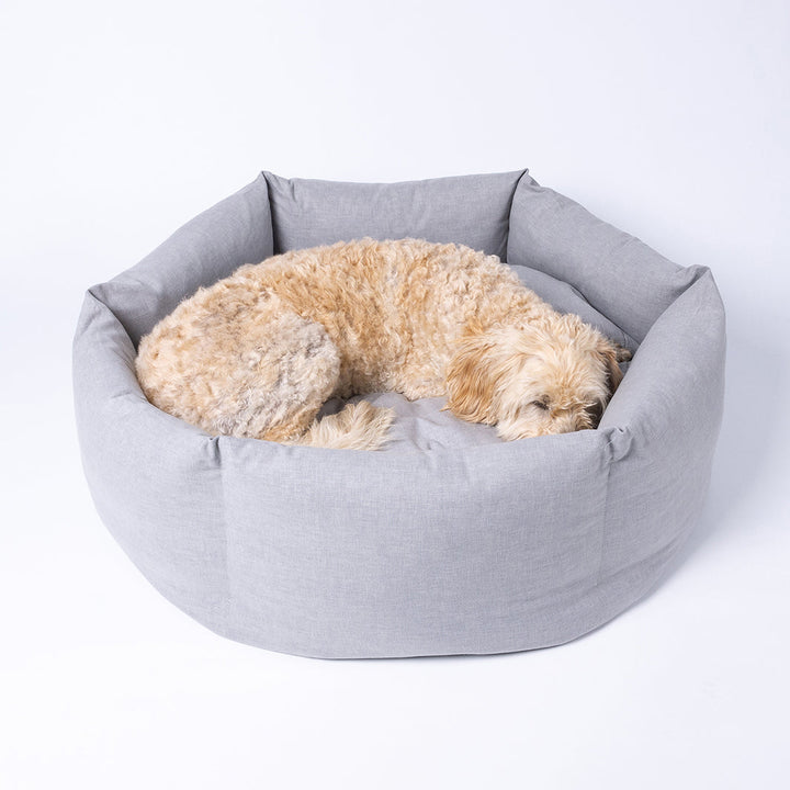 Ducky Donut Dog Bed by Charley Chau - feather filled donut dog bed