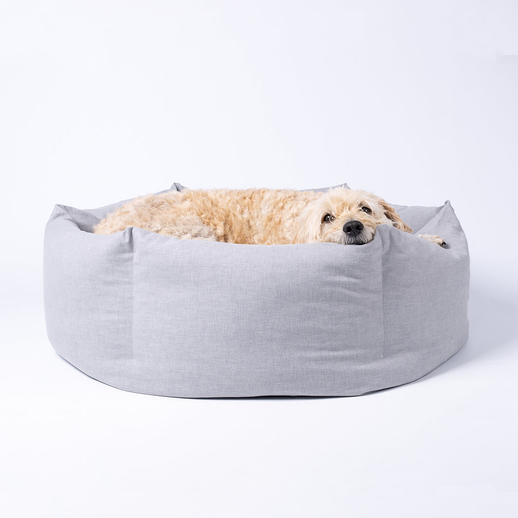 Ducky Donut Dog Bed by Charley Chau - feather filled donut dog bed