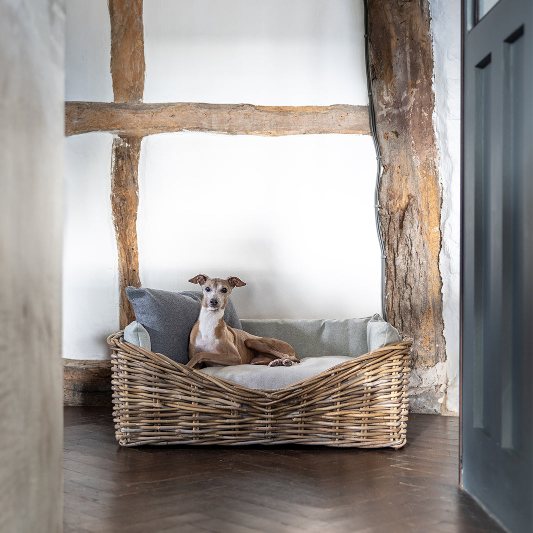 Luxury Dog Baskets Dog Bed Frames Charley Chau luxury dog bedding