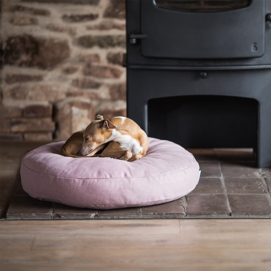 Luxury Round Dog Bed Mattress - Charley Chau circular dog bed mattress Day Bed in  upholstery fabric