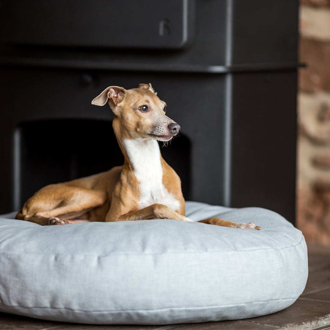 Luxury Round Dog Bed Mattress - Charley Chau circular dog bed mattress Day Bed in  upholstery fabric