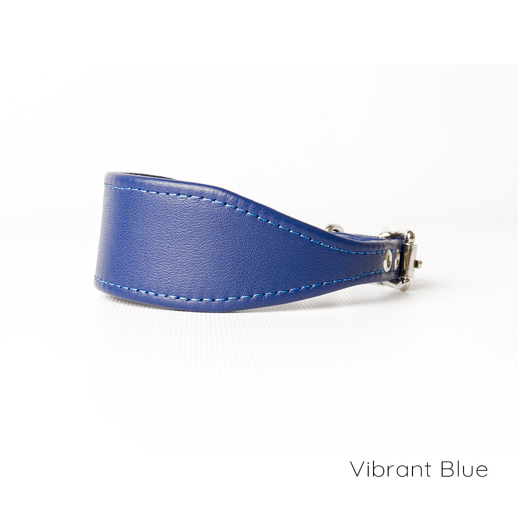 Leather Whippet Collars by Petiquette