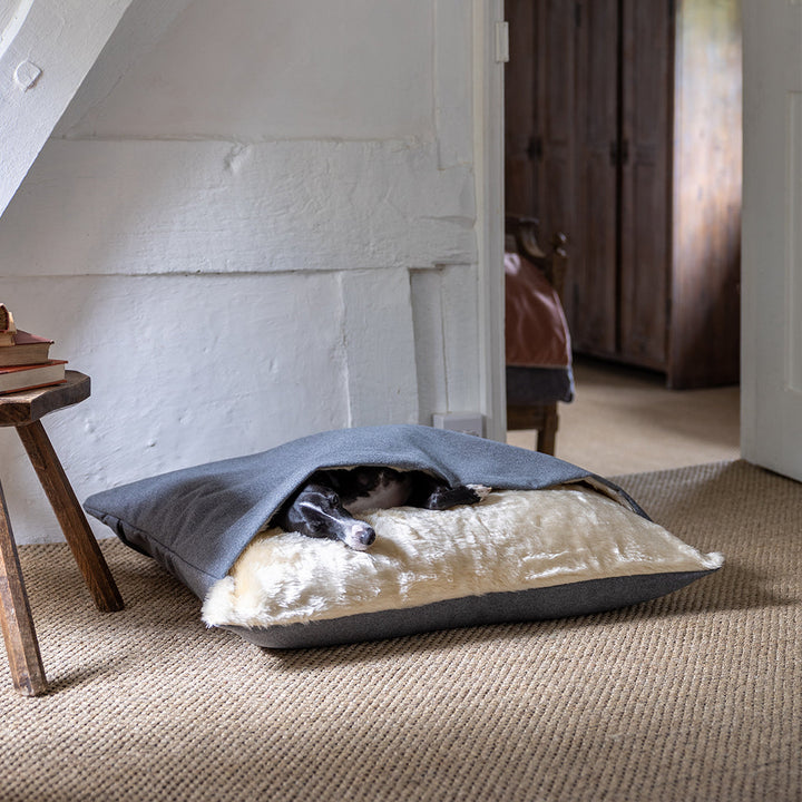 Charley Chau Luxury Snuggle Dog Bed in upholstery faroe 