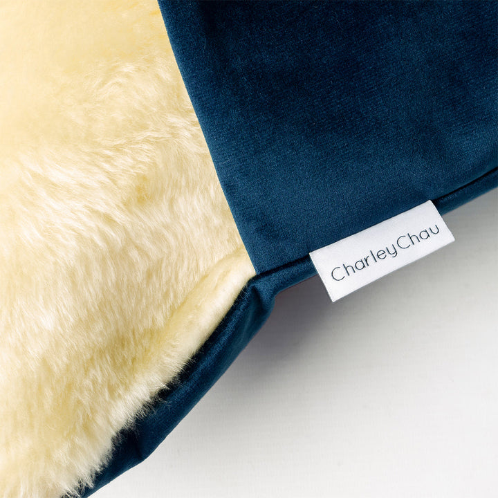 Charley Chau Luxury Snuggle Dog Bed in Velvet Velour