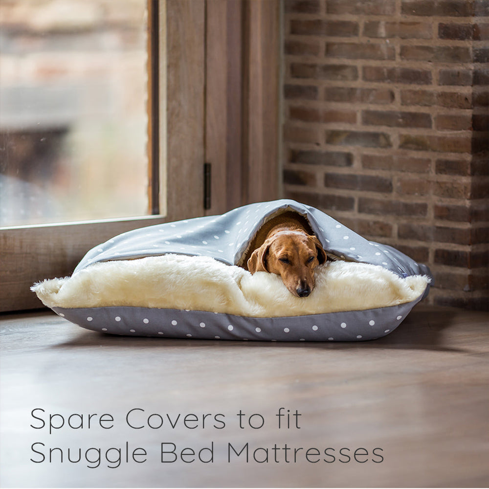 Spare Dog Bed Covers for Charley Chau Snuggle Beds and Burrow Bags 