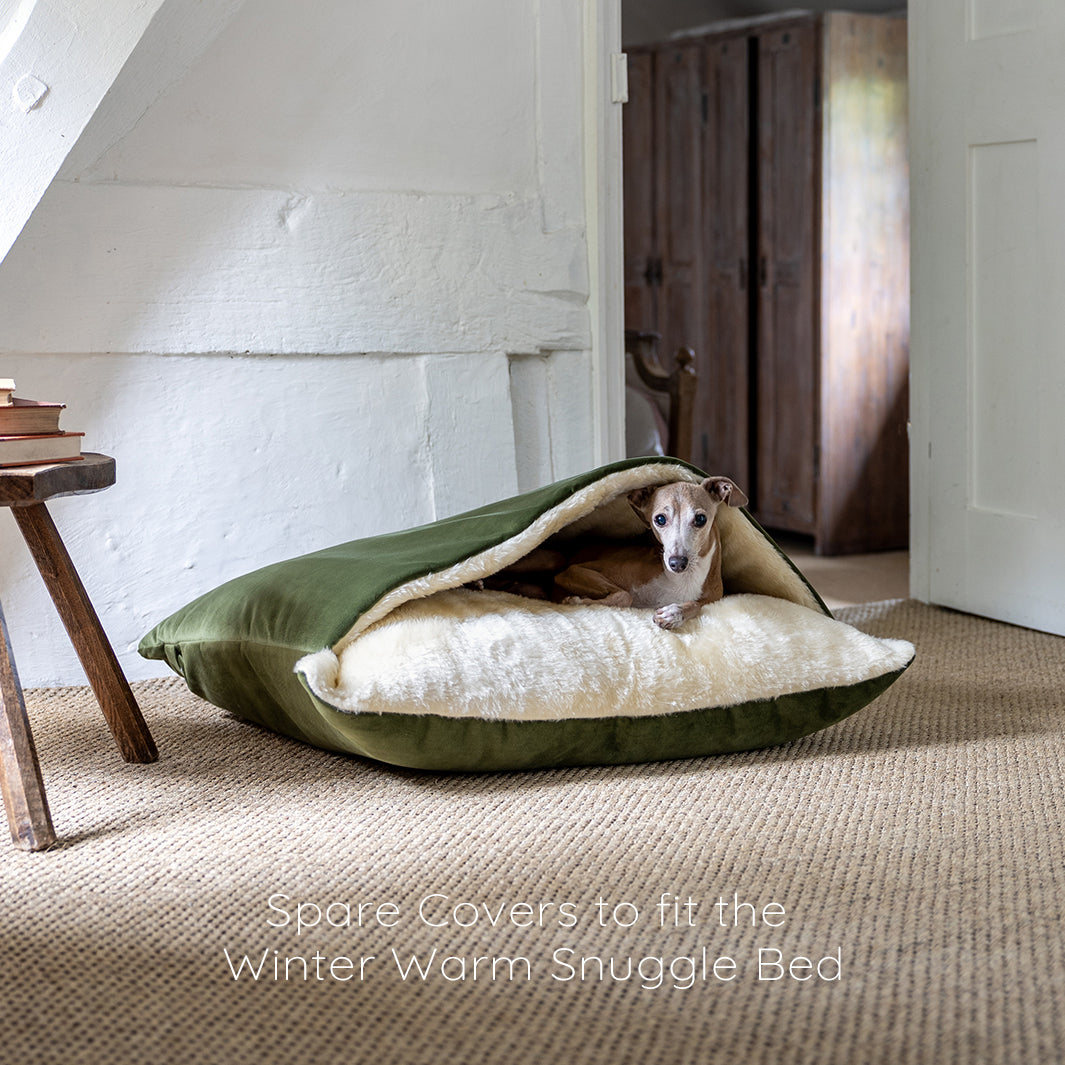 Spare Dog Bed Covers for Charley Chau Winter Warm Snuggle Beds and Burrow Bags 